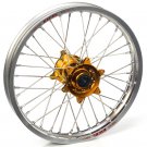 Haan Wheels, Komplett Hjul, 1,40, 19", FRAM, SILVER GULD, Kawasaki 01-24 KX85, 97-00 KX80