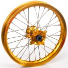 Haan Wheels, Komplett Hjul SM, 3,50, 17", FRAM, GULD, Suzuki 04-06 RM-Z250