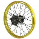 Haan Wheels, Komplett Hjul, 1,60, 21", FRAM, GUL SVART, Suzuki 05-24 RM-Z450, 07-24 RM-Z250