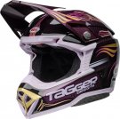 BELL Moto-10 Spherical Helmet - Tagger Purple Haze Gloss Purple/Gold