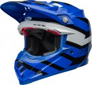 BELL Moto-9S Flex Helmet - Banshee Gloss Blue/White