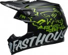 BELL Moto-9S Flex Helmet - Fasthouse MC Core Matte Black/Yellow