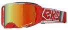 EKS Lucid Goggle, Race Red - Red Mirror Lens