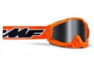 FMF POWERBOMB Goggle Rocket Orange - Spegel Silver Lins
